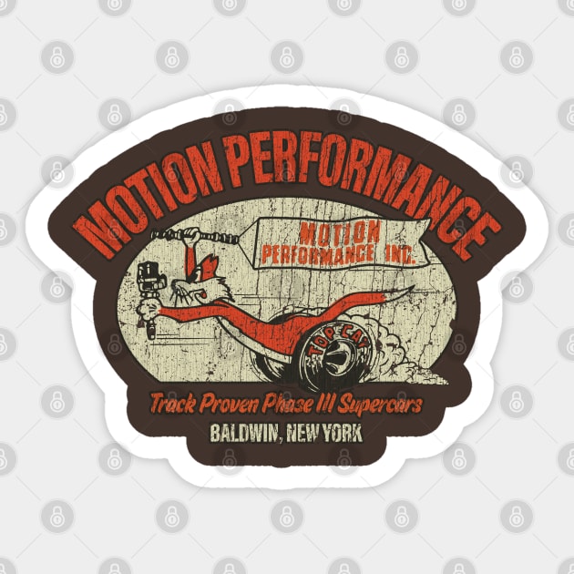 Motion Performance Supercars Sticker by JCD666